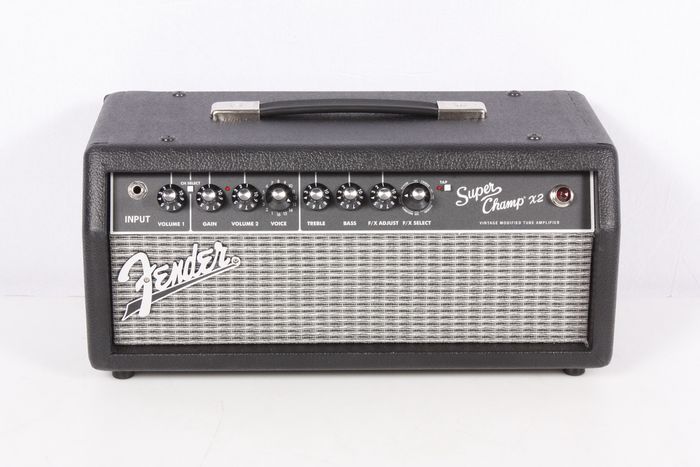 Fender Super Champ X2 HD 15W Tube Guitar Amp Head Black 886830315282 