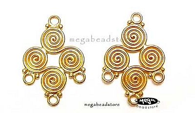 Quantity 2 pieces (1 Pair) Style F123VL Size 23mm x 16mm