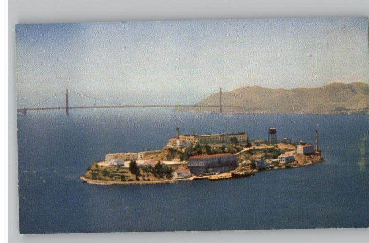 Gray Line PostcardAlcatraz PrisonSan Francisco,CA  