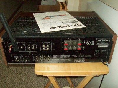 Pioneer SX 3800 Vintage Stereo Receiver  