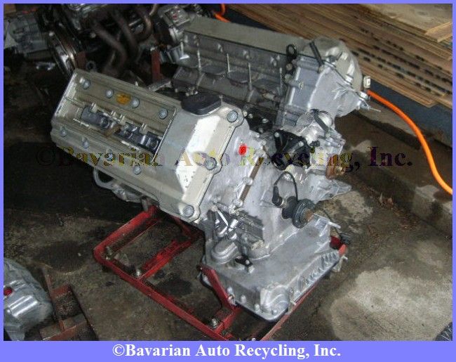 BMW V8 Engine Long Block M60 E38 740 740i 740iL parts  