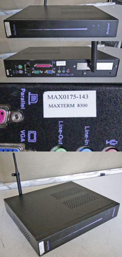 MAXTERM THIN CLIENT MAXTERM 8300 800GHZ PROC 128MB RAM  