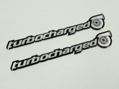 CHEVY COBALT SS TURBO TURBOCHARGED EMBLEMS BADGES  