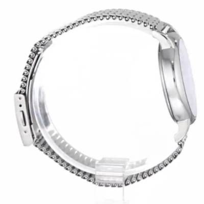   T2N655 Unisex Weekender Central Park Silver Tone Bracelet Watch  