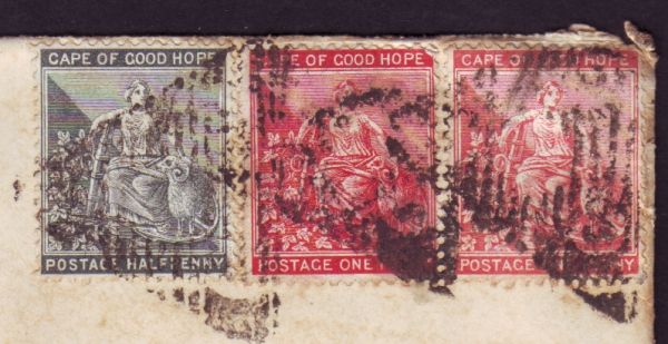 CAPE OF GOOD HOPE 1894 ALICE TO SCOTLAND COVER  