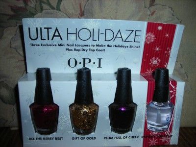 OPI NAIL POLISH ~*~ULTA HOLI DAZE~*~ MINIS  