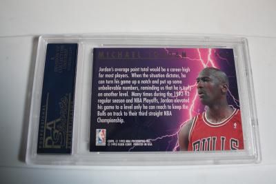 93 Ultra Michael Jordan Scoring Kings #5 PSA GEM MINT 10 Trading Card 