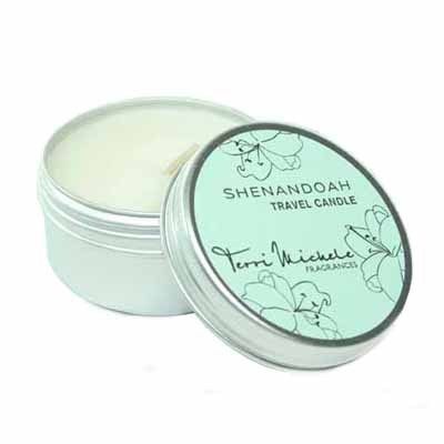 SHENANDOAH by Terri Michelle Travel Candle in Tin Can  