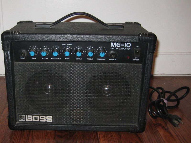 ROLAND BOSS MG 10 guitar amplifier amp 1980s  