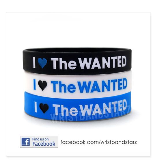 HEART THE WANTED WRISTBAND BRACELET   LOVE TW TWFANMILY WNTD  