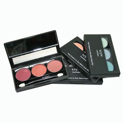 NYX COSMETICS TRIO EYESHADOW TS5 BABY PINK/COTTON CANDY  