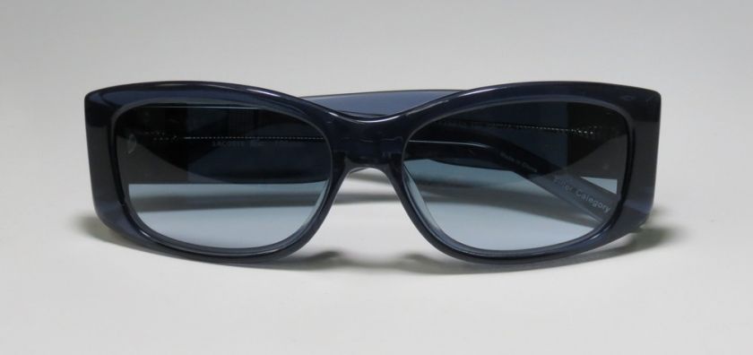   SIGNATURE LOGO NAVY FRAME/TEMPLES BLUE LENS SUNGLASSES WOMENS  