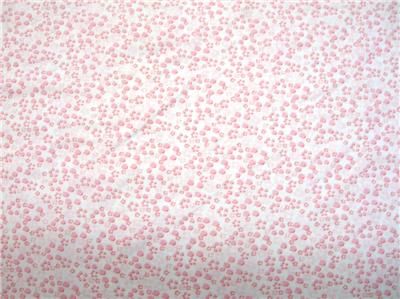 New Paddington Bear Fabric BTY Paw Prints Pink  