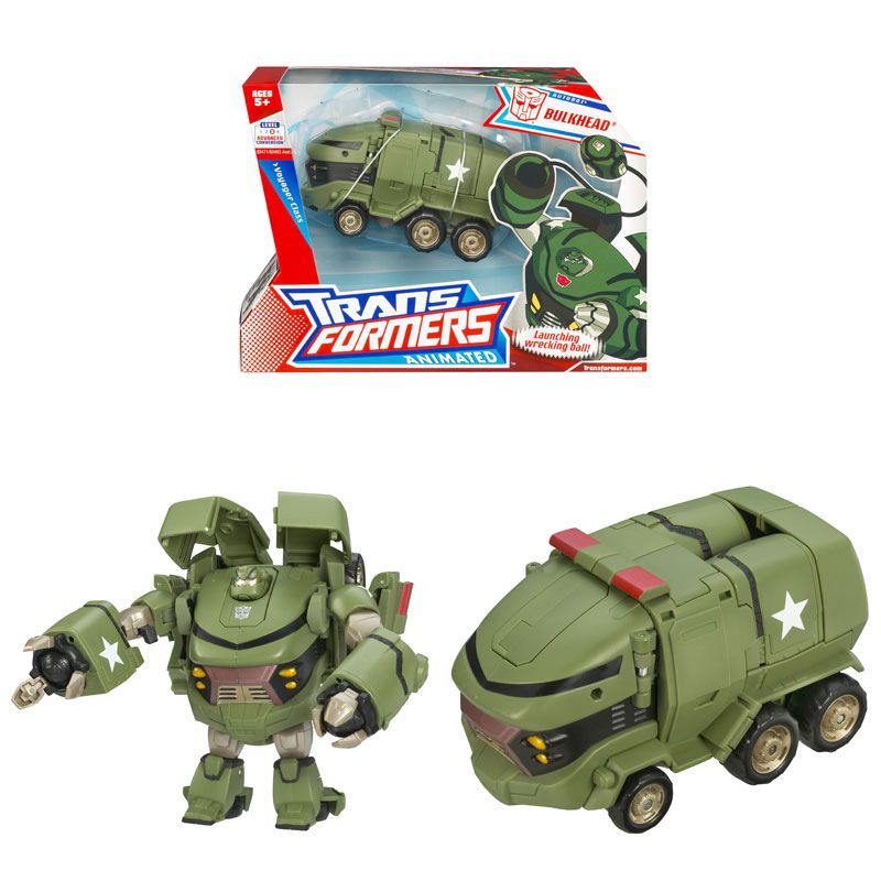 Transformers Animated Voyager Class Autobots Bulkhead  