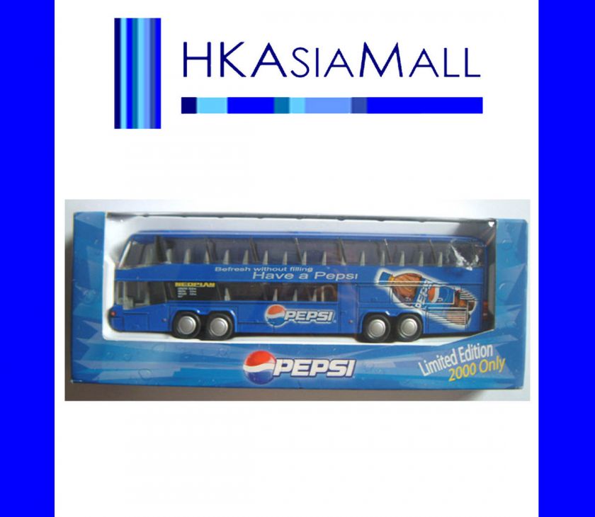   PEPSI Bus 1/60 (~23cm L) Special Limited RARE NEW w/tracking  