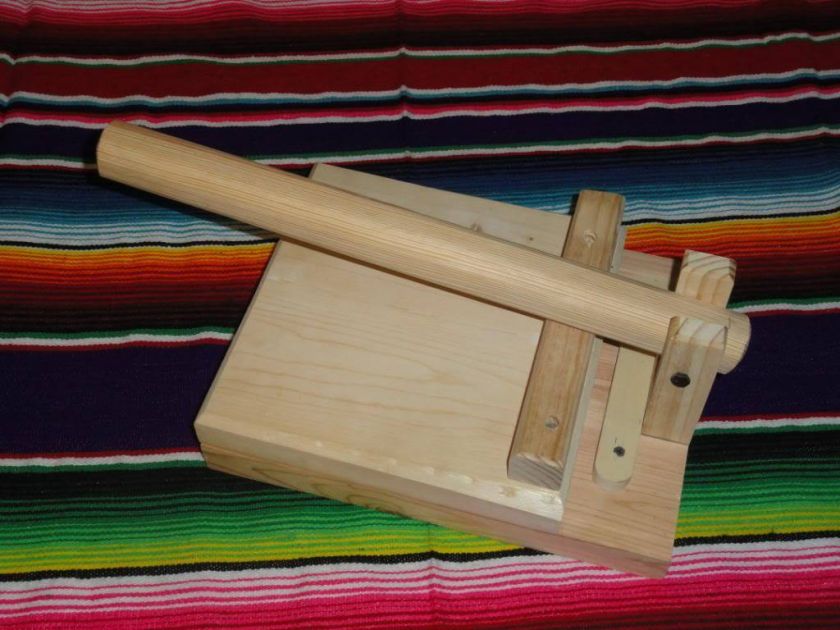 Wooden Tortilla Press, Mexico, Mexican Chapati, Rustic  