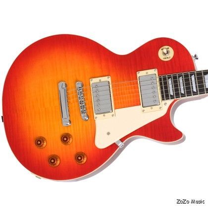 GIBSON EPIPHONE LP LES PAUL STANDARD PLUS FLAME TOP ELECTRIC GUITAR 