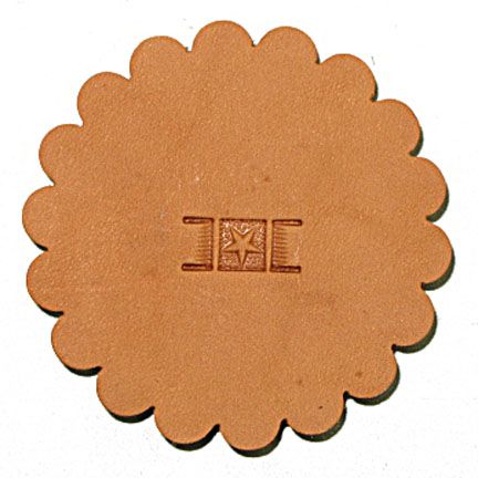 Leather Craft Stamp Tool Basketweave PX003 stamping leathercraft