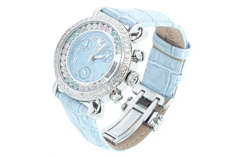 NEW 2008 WOMENS TECHNO MASTER GENUINE DIAMOND WATCH  