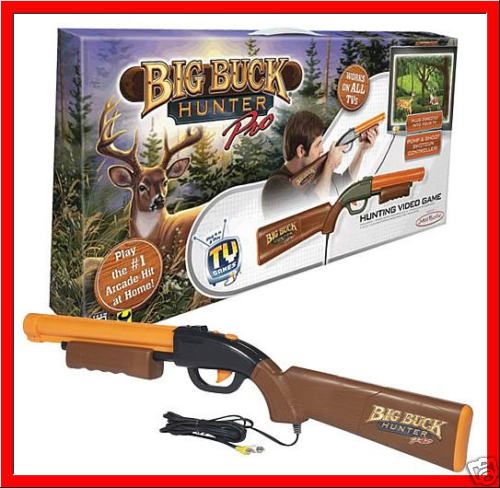 BIG BUCK HUNTER PRO Hunting TV Game   GUN Rifle *NEW*  