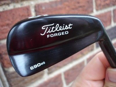 Titleist 690MB 690.MB 690 Forged Iron Set 3 PW w/ Custom Tour Black 