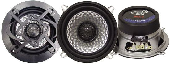 NEW LANZAR HR5.2 5.25 2 Way 240w Car Audio Speakers 068888726474 