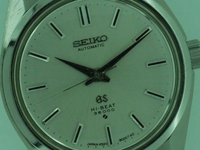 ULTRA RARE GRAND SEIKO 4520, 4520 8000 HI BEAT WATCH  