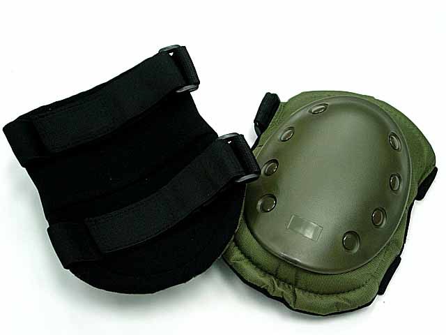 Tactical Bike Skateboard Paintball Knee & Elbow Pads OD  