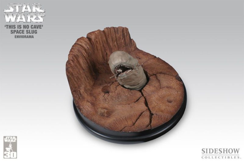 STAR WARS SIDESHOW SPACE SLUG STATUE  THIS IS NO CAVE  