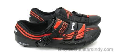 Bont Cervelo Test Team CTT 3 Road Cycling Shoes   Black/Red   NEW 