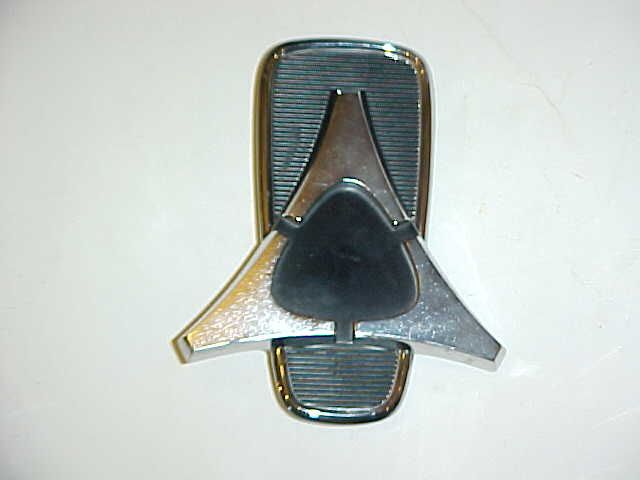 1962 Dodge Polara 500 NOS MoPar Hood ORNAMENT Max Wedge  