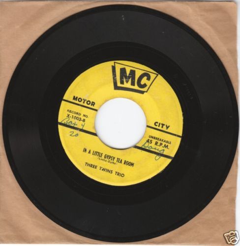 MOTOR CITY MC RARE 45 In a Gypsy Tea Room~LISTEN~  