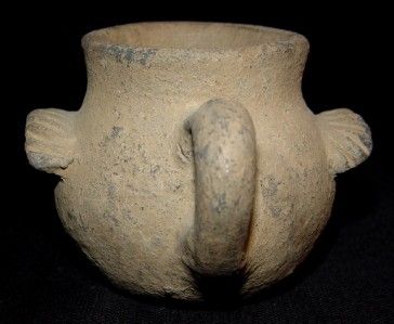 PRE COLUMBIAN 100% ORIG JAGUAR EFFIGY VESSEL PRECLASSIC  