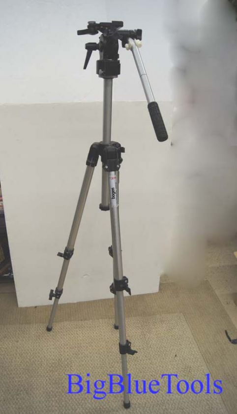 BOGEN Manfrotto 3063 Head w/hex 3011 Base TRIPOD w/canvas bag Free 