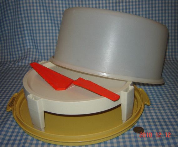 TuPpErWaRe~Vtg MAXI 12Cake Taker+Pie Stacker/Divide A Rack+Server 