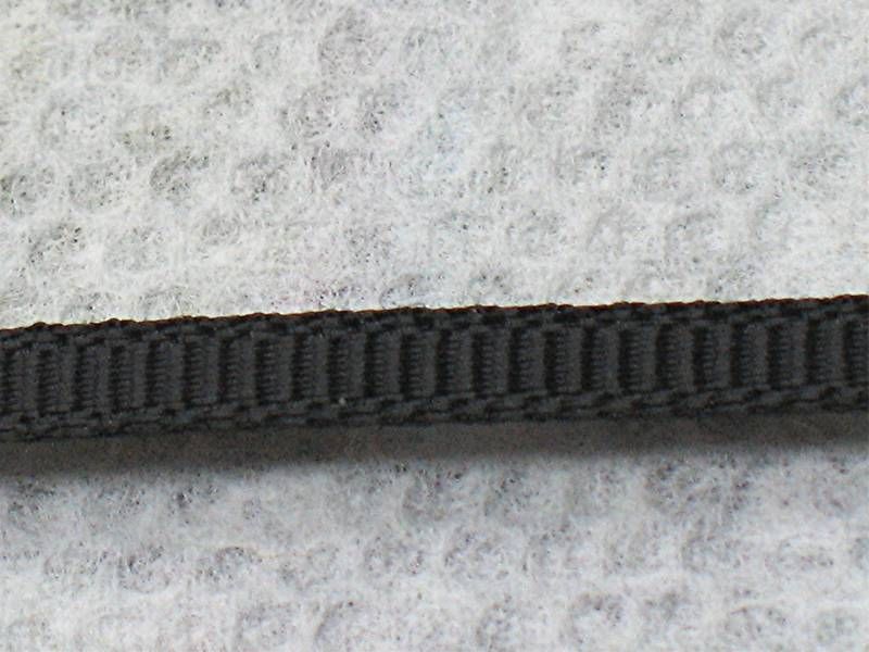 CM 1/8 inch BLACK Ribbon for Halters, Model Horse Tack  