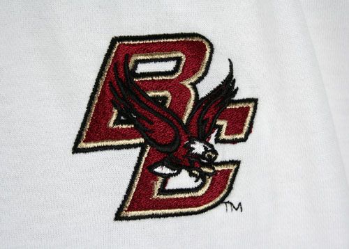 BOSTON COLLEGE EAGLES NCAA CAMPUS CLASSIC POLO SHIRT L  