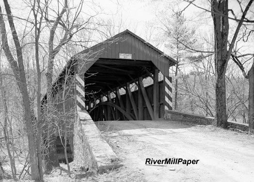 Gross Covered Bridge Middle Creek Snyder County PA  