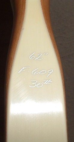 Vintage Wing Archery Falcon Recurve Bow LH 30 Lb  