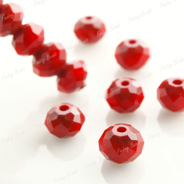 100pcs Swarovski Crystal Rondelle bead charm CR203  