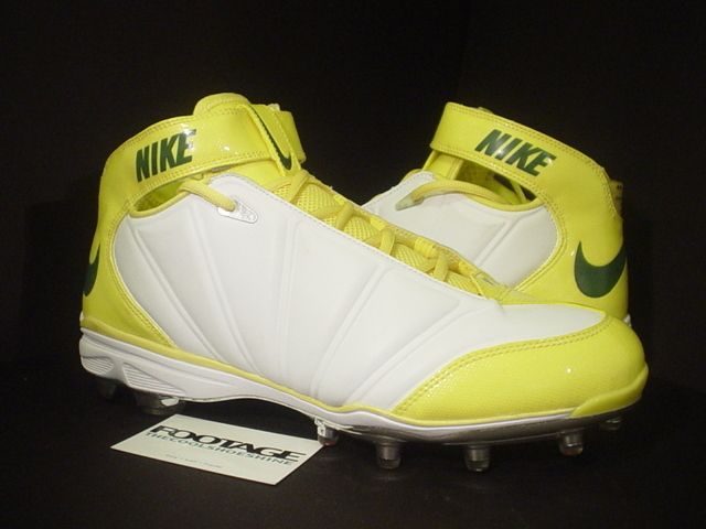 Nike Air Zoom SUPERBAD OREGON DUCKS Yellow Cleats 11.5  