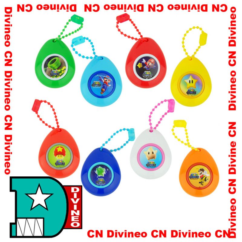 Super Mario Galaxy Sound Drop Gashapon Keychain Random  