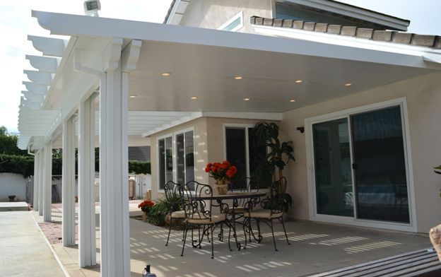 10 x 26 Insulated Aluminum Patio Cover Kit w/ Recessed Lights 