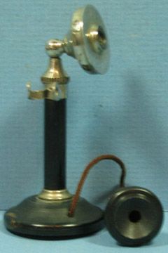   SAMPLE CANDLESTICK TELEPHONE 3 1/4 HIGH STROMBERG CARLSON T148  