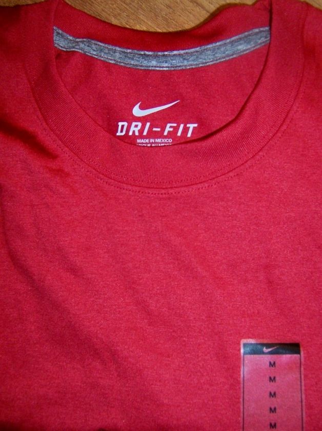 Mens Nike Dri Fit Training Tee, sz M, NWT, 371642  