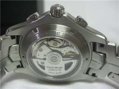   Tag Heuer Link CJF2111 0 Chrono Automatic Calibre 16 Watch Swiss Made