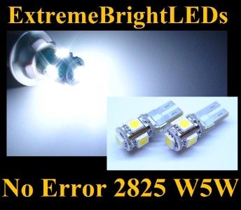 WHITE 15 SMD Canbus Error Free LED Parking Lights #11B  