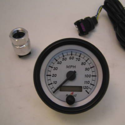 Universal Electronic 3 3/8 in SPEEDOMETER w/ sender  