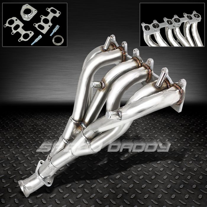 STAINLESS RACING MANIFOLD HEADER/EXHAUST 92 04 VW JETTA/GOLF/GTI MK4 2 