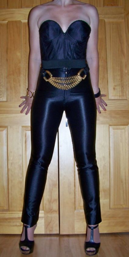 VTG spandex DISCO Fredericks of Hollywood PANTS rocker  